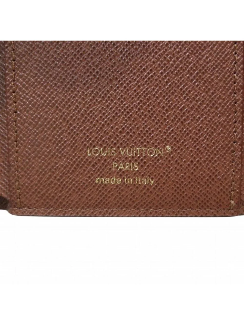 Louis Vuitton Portefeuille Victorine Monogram Trifold Wallet Canvas